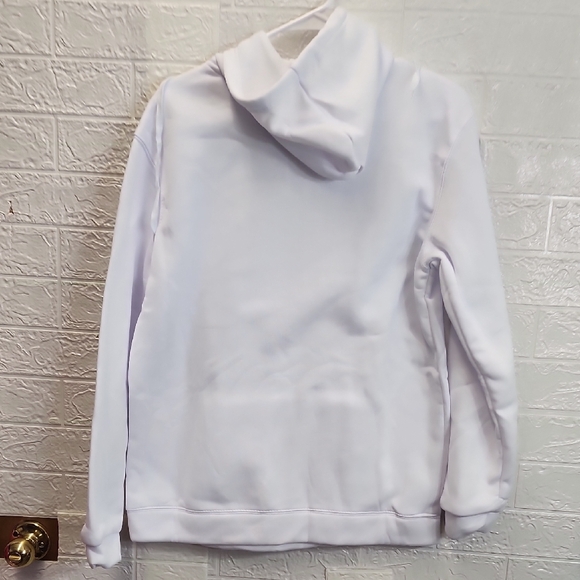 White Hoodie with Love Like Jesus Graphic - Picture 4 of 4